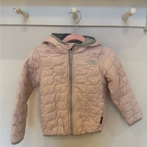 The North Face Light Pink Quilted Jacket